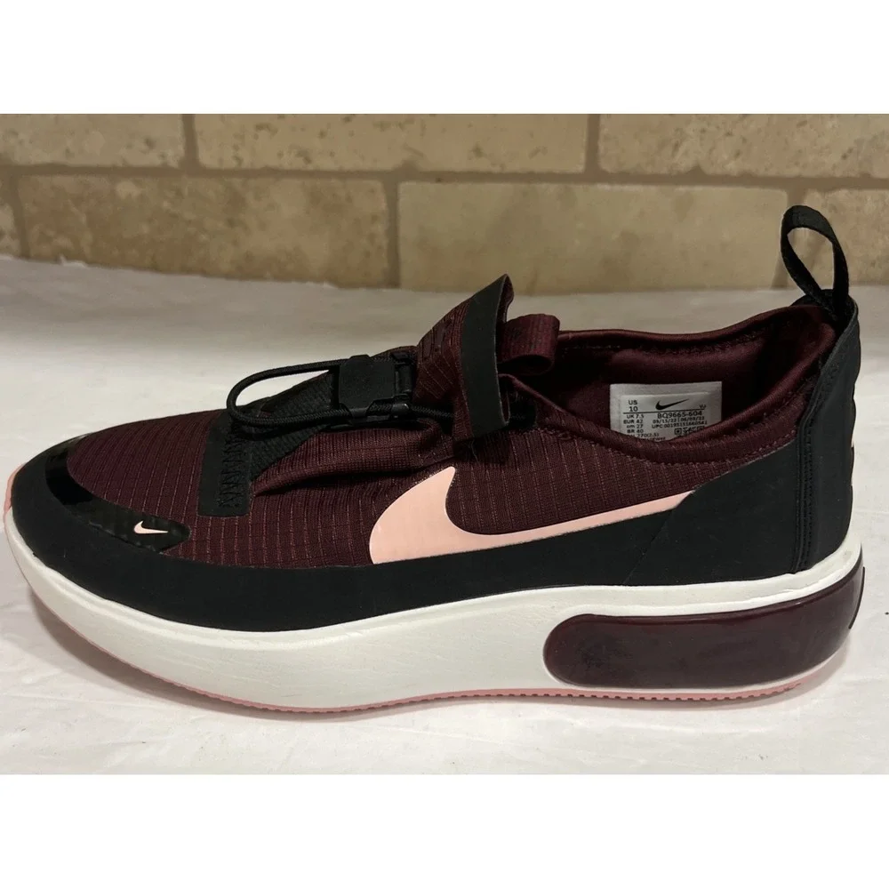 Nike Air Max Dia Winter Sneakers Shoes Womens Night Maroon BQ9665-604 Size 10